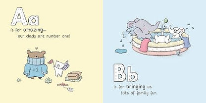 ABCs of Love for Dad - Board book