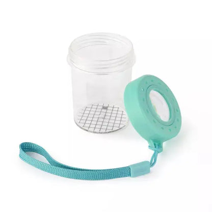 Bug Viewer Jar Teal - Bullseye's Playground Kit inseto Lupa e pinça Bullseye's Playground