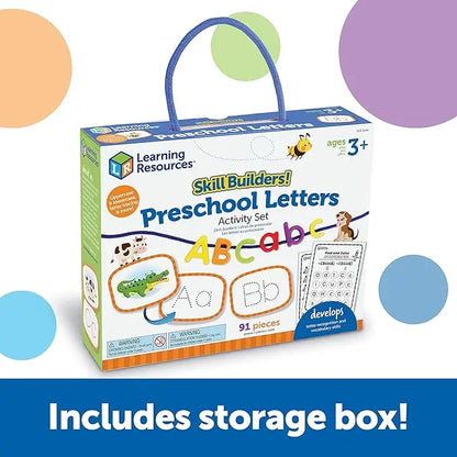 Preschool Letters Skill Builders - Activity Set Learning Resource