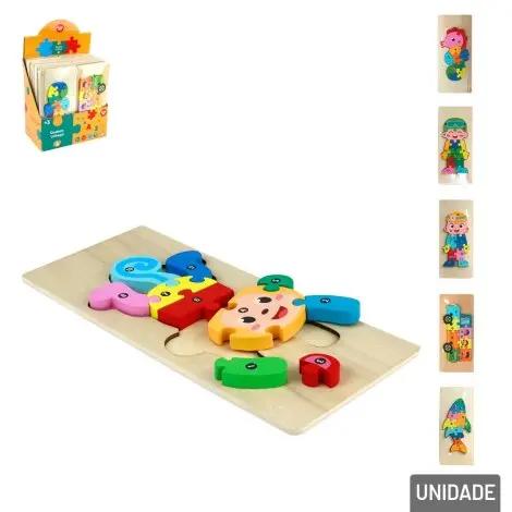 Wooden Educational Puzzle – Assorted Models ark