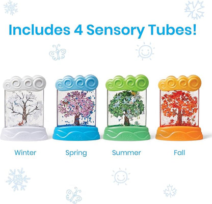 Changing Seasons Sensory Tubes, Calm Down Corner Supplies, Quiet Fidgets, Travel Toddler Toys, Preschool Classroom Must