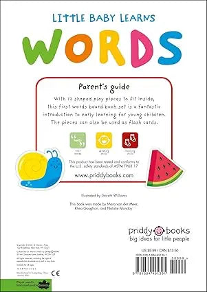 Little Baby Learns: Words board book Priddy Books