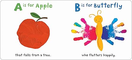ABC: A First Sensory Book - See, Touch, Feel - BoarBook