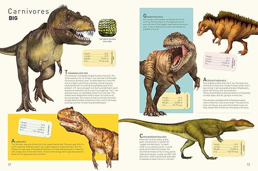 Amazing Junior Atlas - Dinosaurs Hardcover