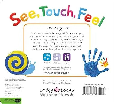 See, Touch, Feel: A First Sensory Book Board book – Touch & Feel Priddy Books US