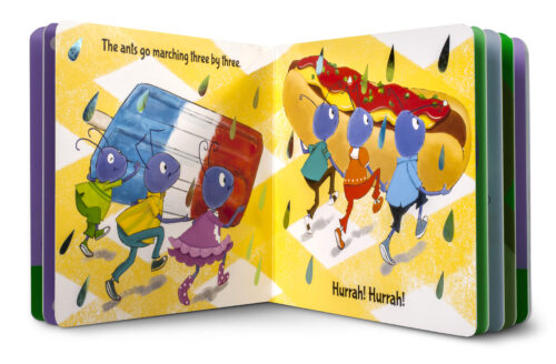 The Ants Go Marching Board Book: A Count-and-Sing Book