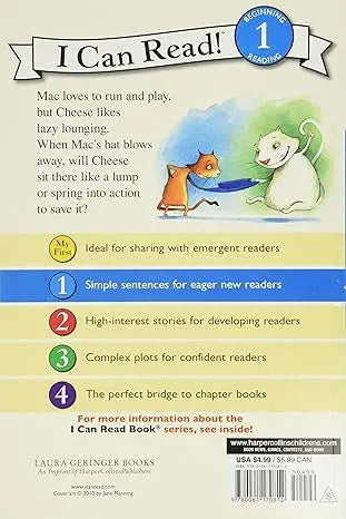 Mac and Cheese: A Funny Friendship Story - I Can Read HarperCollins