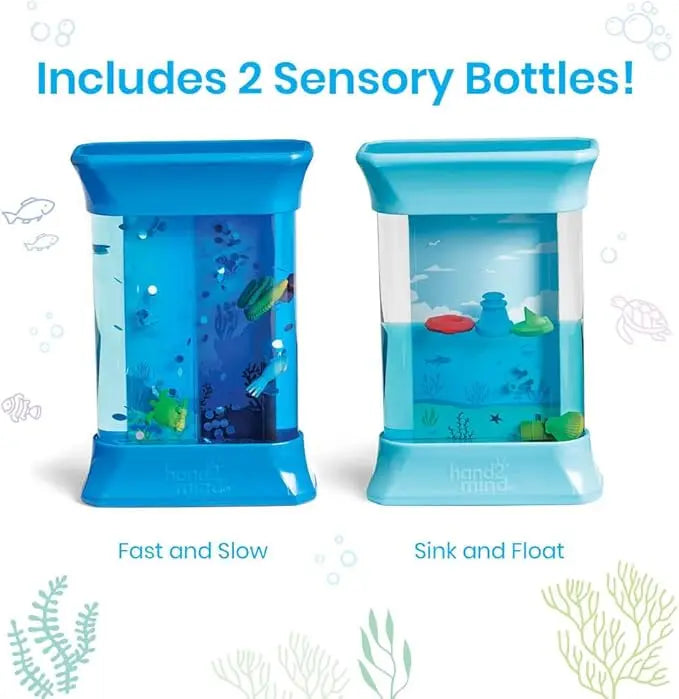 hand2mind Exploring Ocean Forces Sensory Bottles hand2mind