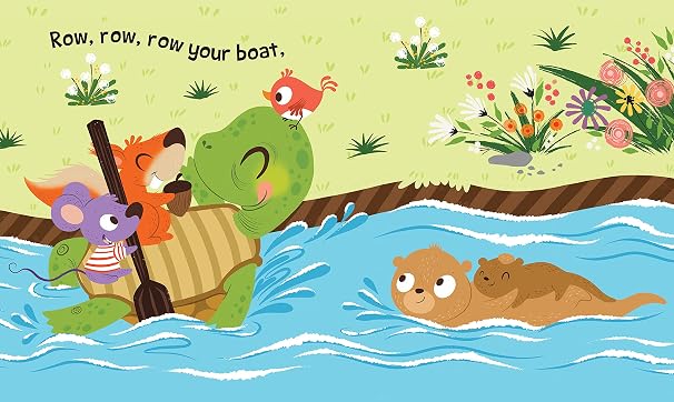Row, Row, Row Your Boat - Board Book
