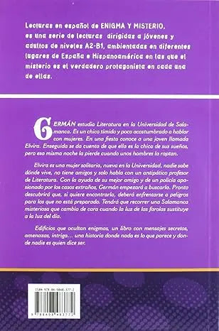 Las tinieblas de Salamanca Book Cambridge-Edinumen