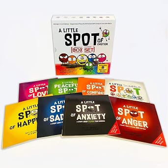 A Little SPOT of Emotion 8 Book Box Set (Books 1-8: Anger, Anxiety, Peaceful, Happiness, Sadness, Confidence, Love, & Sc