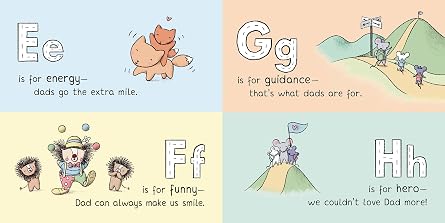 ABCs of Love for Dad - Board book