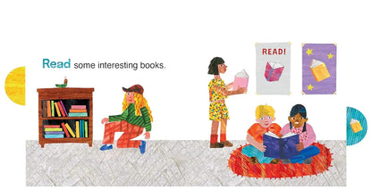 A Day at School with The Very Hungry Caterpillar - Board Book World of Eric Carle
