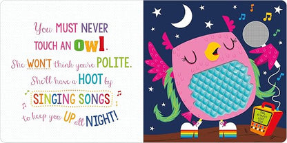 Never Touch a Porcupine! - Board Book