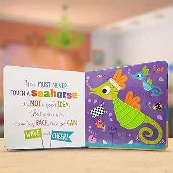 Never Touch a Shark! - Board book Make Believe Ideas