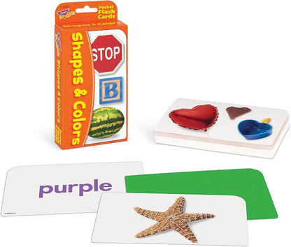 Shapes & Colors Pocket 56 Flash Cards