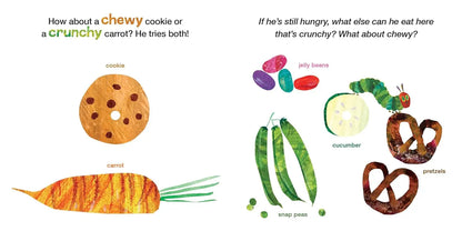 The Very Hungry Caterpillar Eats Snacks: An Opposites Book (The World of Eric Carle) Board book World of Eric Carle