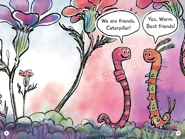 Worm and Caterpillar Are Friends: Ready-to-Read Graphics Level 1