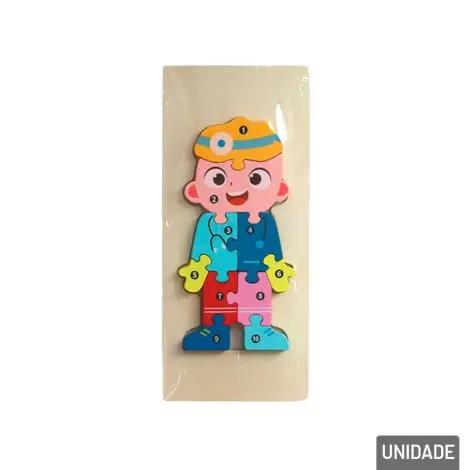 Wooden Educational Puzzle – Assorted Models ark