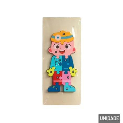 Wooden Educational Puzzle – Assorted Models ark
