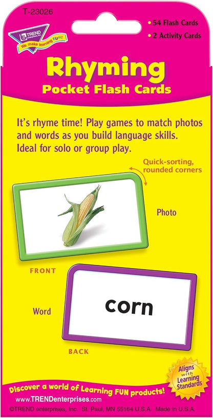 Rhyming Pocket Flash Cards