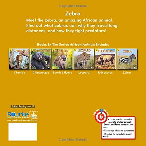 African Animals - Zebra | Capa Dura