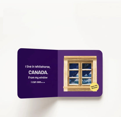 Windows to the Wonders of the World: A Lift-the-Flap Board Book of World Wonders Applesauce Press