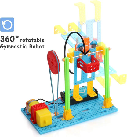 Stem Kits - 5 Set STEM Kit, Robot Building Kit | Kit de Construção de Robôs Poraxy