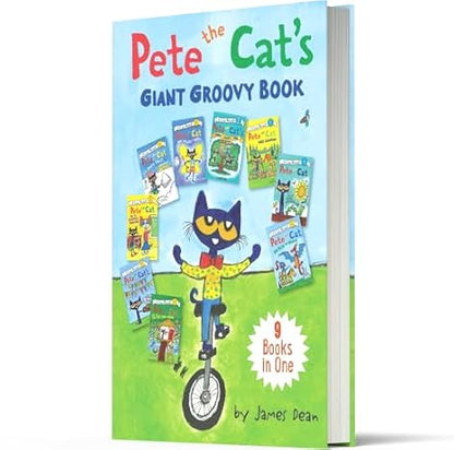 Pete the Cat's Giant Groovy Book: A Story Collection of Adventures for Children (Ages 4–8) (My First I Can Read)