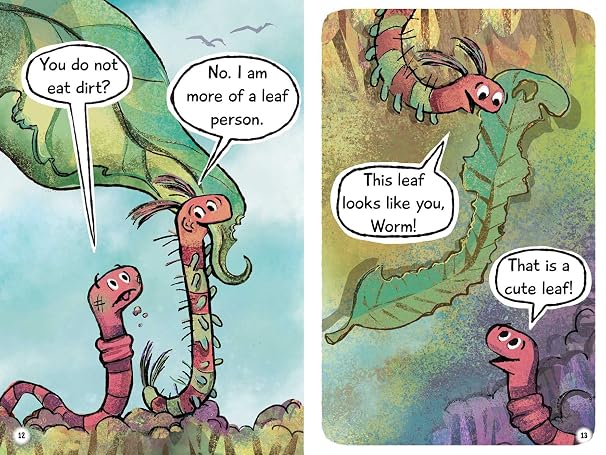 Worm and Caterpillar Are Friends: Ready-to-Read Graphics Level 1