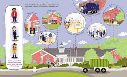 Trusty Town Hall: A Community Helpers Book HarperCollins