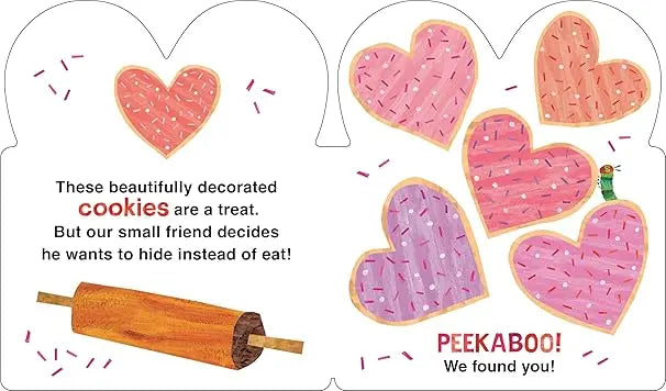 The Very Hungry Caterpillar's Peekaboo Valentine - Board book World of Eric Carle