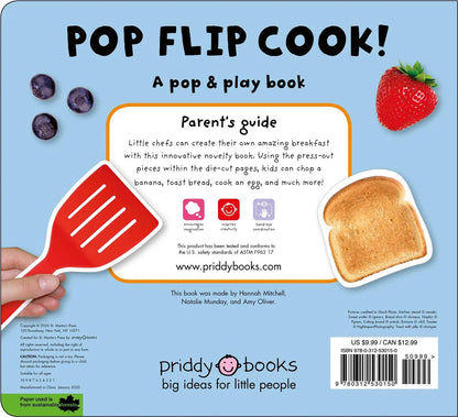 Pop and Play: Pop, Flip, Cook Priddy Books US