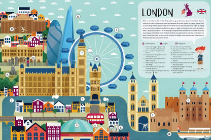City Atlas | Atlas das Cidades Sterling Publishing
