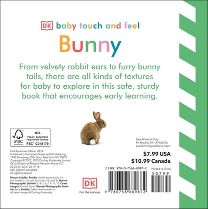 Bunny - Touch and Feel DK Publishing