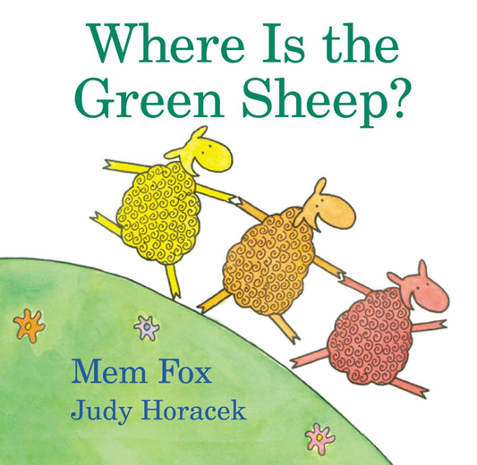 Where Is the Green Sheep? Board Book