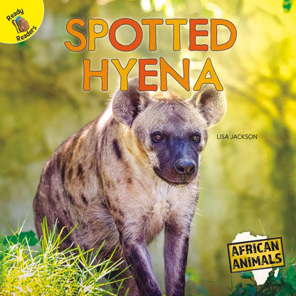 African Animals - Spotted Hyena | Capa Dura Ready Readers