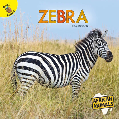 African Animals - Zebra | Capa Dura Ready Readers