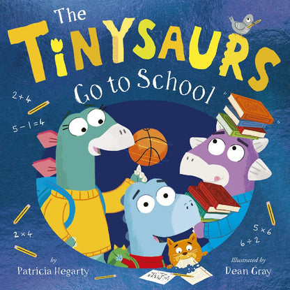 The Tinysaurs Go to School (Hardcover) Tiger Tales
