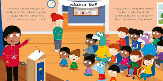 The Tinysaurs Go to School (Hardcover)
