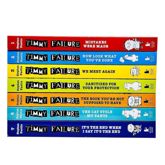 Timmy Failure's Finally Great 7 Books Collection Boxed Set - Paperback Walker Books