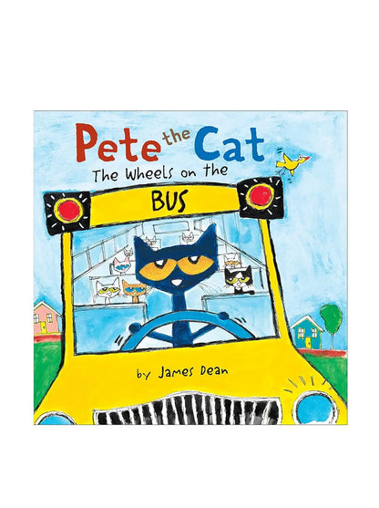 Pete the Cat: The Wheels on the Bus Board Book HarperFestival