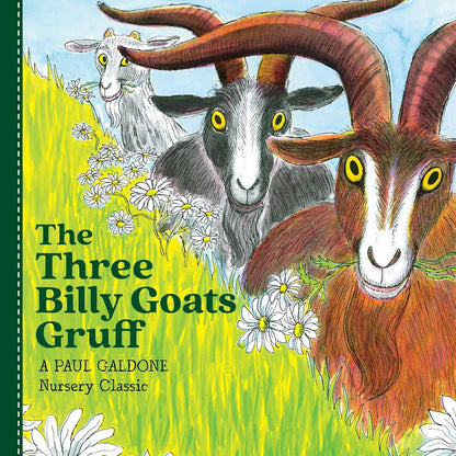 The Three Billy Goats Gruff Board Book (Paul Galdone Nursery Classic) Clarion Books