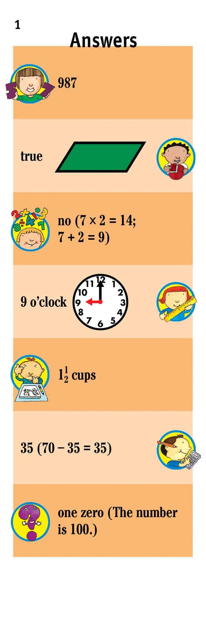 Brain Quest 2nd Grade Math Q&A Cards Workman Publishing Company