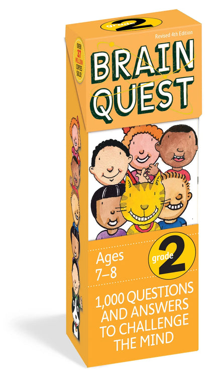 Brain Quest 2nd Grade Q&A Cards WORKMAN PUBLISHING CO