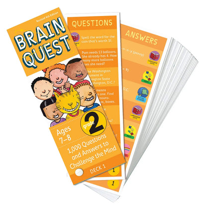 Brain Quest 2nd Grade Q&A Cards WORKMAN PUBLISHING CO