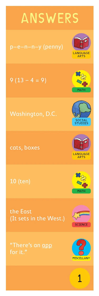 Brain Quest 2nd Grade Q&A Cards WORKMAN PUBLISHING CO