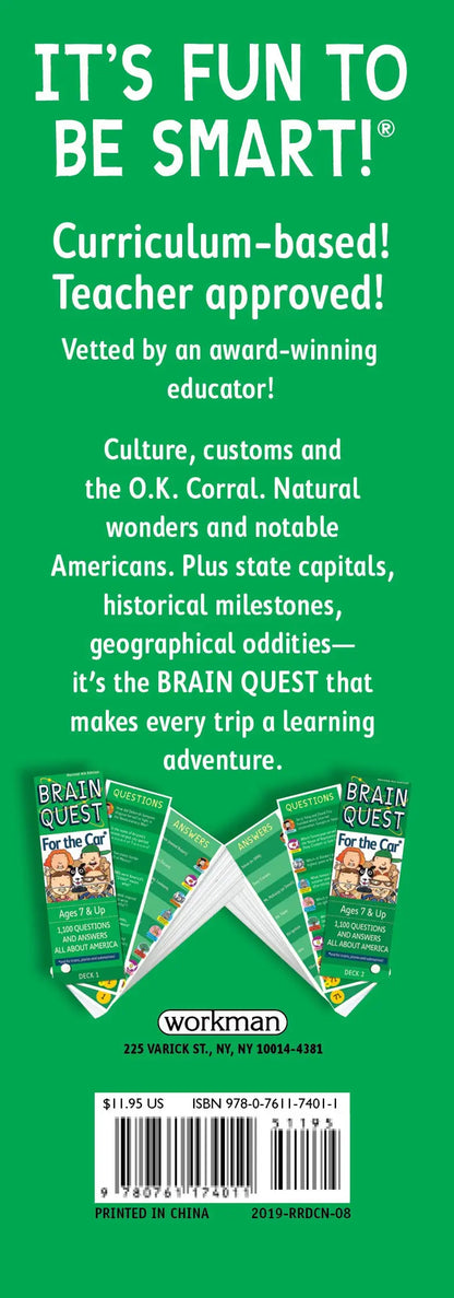 Brain Quest: For the Car Workman Publishing Company