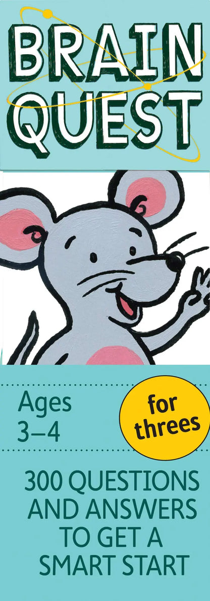 Brain Quest for Threes Q&A Cards Workman Publishing Company