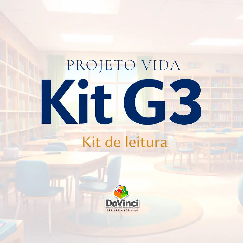 Kit G3 | Projeto Vida Da Vinci School Supplies